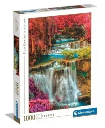 Puzzle 1000 HQ Colourful Thai falls - Clementoni