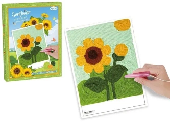 Obrazek do wypełniania włóczką na rzep - ADAR