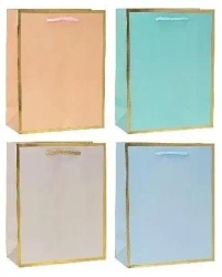 Torebka ozdobna 31x40x12cm mix ROZETTE