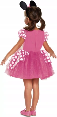Strój Minnie Pink Deluxe rozm. XS 3-4 lata - Godan