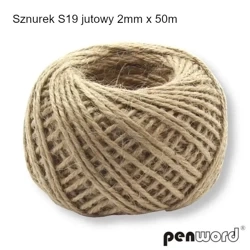 Sznurek jutowy 2mmx50m - Penword