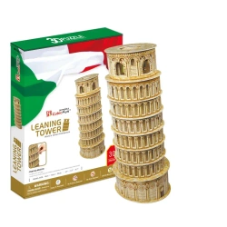 Puzzle 3D. Krzywa Wieża w Pizie. Wydawnictwo Dante - Cubic Fun