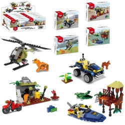 Klocki przygoda w dżungli 108el - Trifox