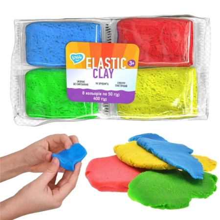 Ciastolina 8 kolorów - Lovin