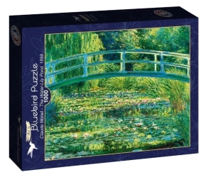 Puzzle 1000 Staw z liliami wodnymi Claude Monet - Bluebird Puzzle