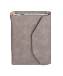 Organizer 2026 B6 nubuk grafitowy - Antra