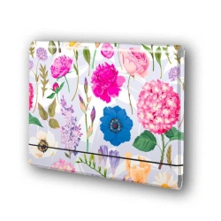 Teczka łamana A4 na gumkę Kwiaty polskie PENMATE