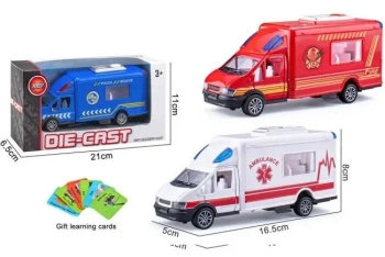 Ambulans z napędem mix - Merkpol