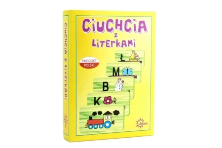 Ciuchcia z literkami ABINO