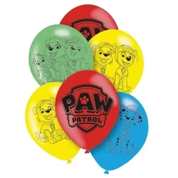 Balony lateksowe Psi Patrol 27,5cm /11 6szt. - Amscan