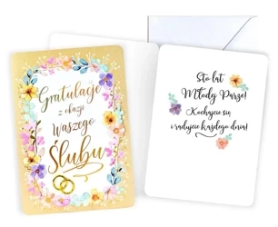 Karnet Ślub - Kukartka