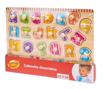 Układanka drewniana Dinozaury - Smily Play