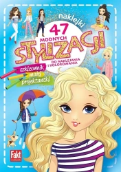 47 modnych stylizacji. szkicownik małej projektant - praca zbiorowa
