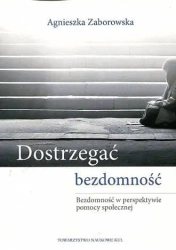 Dostrzegać bezdomność. Bezdomność w perspektywie pomocy społecznej - Agnieszka Zaborowska