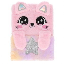 Notes pluszowy A5 Cat Hart - STARPAK