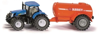 Traktor z jednoosiową cysterną Farmer  S1945 - SIKU PAP