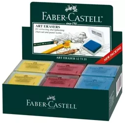 Gumka artystyczna chlebowa mix(18szt)FABER CASTELL - Faber Castell