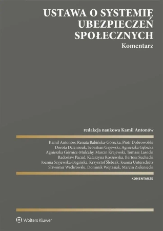 Ustawa o systemie ubezpieczeń społecznych - praca zbiorowa