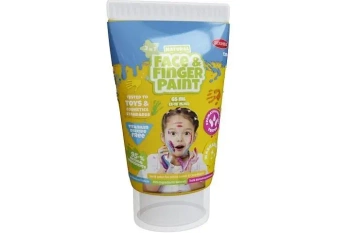 Farba dla malowania palcami żółta 65ml - Boti