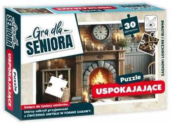 Gra dla Seniora. Puzzle Uspokajające - Kangur