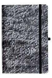 Kalendarz 2026 A5 dzienny Jazz motyl-srebrny - praca zbiorowa