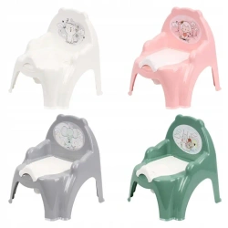 Nocnik w kształcie krzesła z wyjmowaną wkładką MIX - Technok