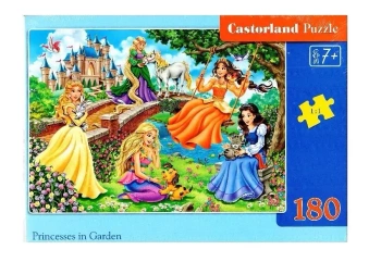 Puzzle 180 Princesses in Garden CASTOR - Castorland
