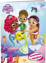 Disney. Ariel. Kolorowanka z Naklejkami - praca zbiorowa