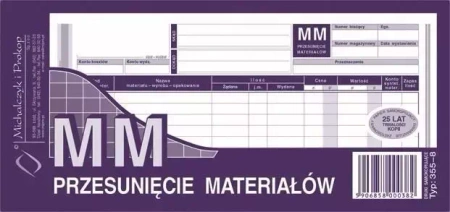 MM Przesunięcie materiałów 355-8 - Michalczyk i Prokop
