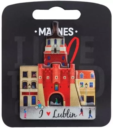 Magnes I love Poland Lublin ILP-MAG-C-LUB-11 - Pan Dragon