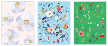 Zeszyt A4, 60 kartek, kratka, mix 26867 - Starpak