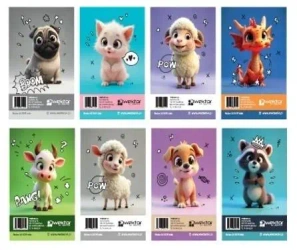 Notes A7/50 Kids (10szt) - Wektor