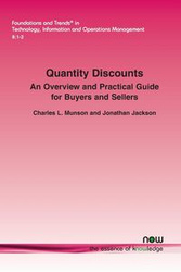 Quantity Discounts - Munson Charles L.