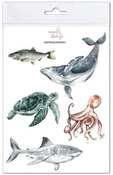 Naprasowanki Zwierzęta morskie - Mama Maluje