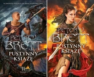 Cykl Zmroku Pustynny książę Księga 1-2 PAKIET Peter V. Brett - Peter V. Brett