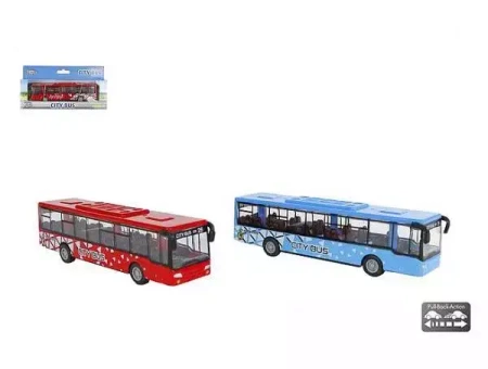 Autobus 15cm z napędem, metal mix cena za 1 szt