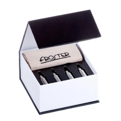 Pociski do drinków metalowe srebrne - Froster