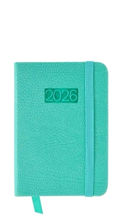 Kalendarz 2026 LUX tygodniowy turkus V2 KK-1L - AVANTI