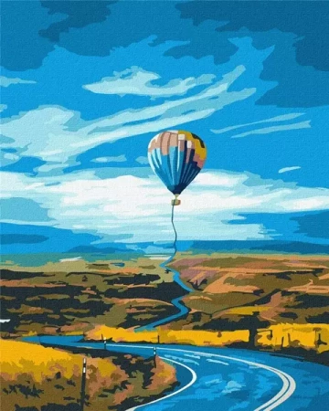 Malowanie po numerach - Droga na szczyt 40x50cm - Ideyka