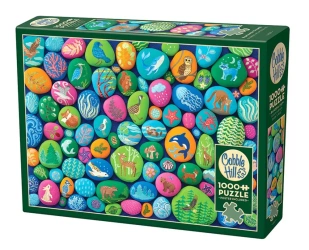 Puzzle 1000 Kanadyjskie kamienie Północny zachód 112995 - Cobble Hill