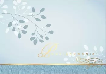 Karnet B6 PP-1612 Podziękowania uniwersalne - Kukartka