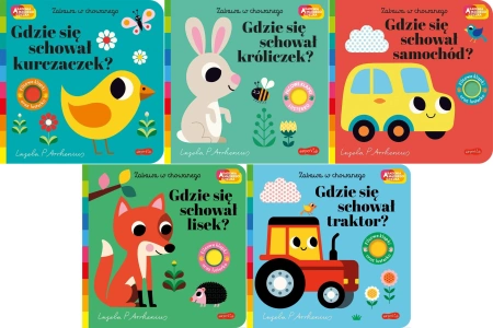 PAK Gdzie się schował traktor + kurczaczek + samochód + króliczek + lisek? - Opracowanie zbiorowe