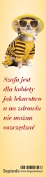 Zakładka do książki. Szafa jest dla kobiety jak lekarstwo...