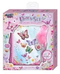 Pamiętnik w zestawie Motylki - Pecoware