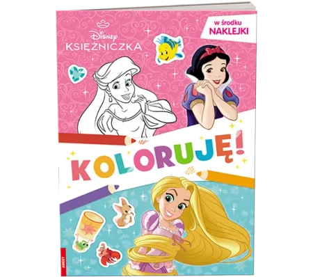 Disney Księżniczka. Koloruję! - praca zbiorowa