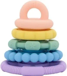 Silikonowa piramida gryzaki krążki Lody - Jellystone