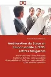 Amélioration du stage en responsabilité à l'ens, lettres malgaches - RAMANANTENASOA-N