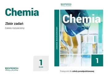 CHEMIA 1 PODRĘCZNIK + ZBIÓR ZADAŃ OPERON ZAKRES ROZSZERZONY LO 2019