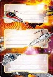 Naklejki szkolne - Kosmos 6szt - Herma