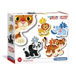 Moje Pierwsze Puzzle Wild animals - Clementoni